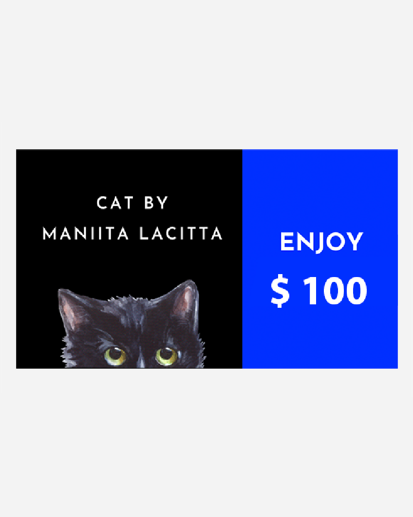 Cat's gift card