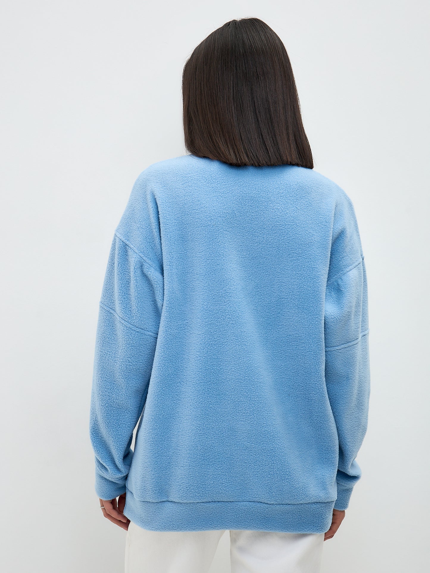 Blue Fleece sweatshirt CATFLEES