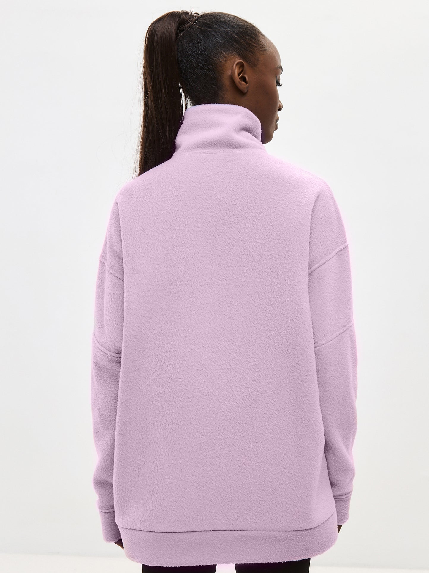 Sudadera polar violeta CATFLEES 