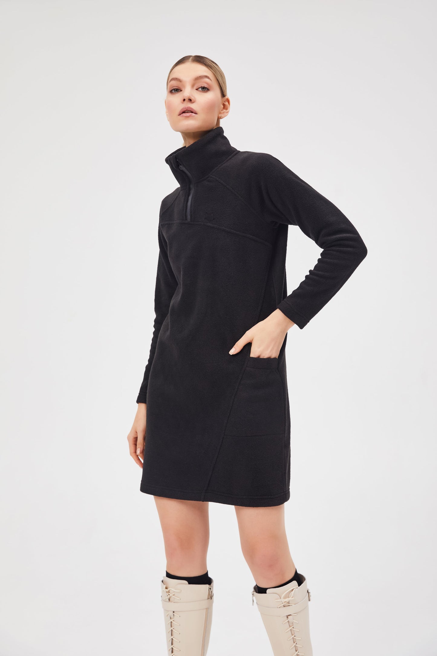 Black Fleece dress CATDREFLEES - Maniita Lacitta