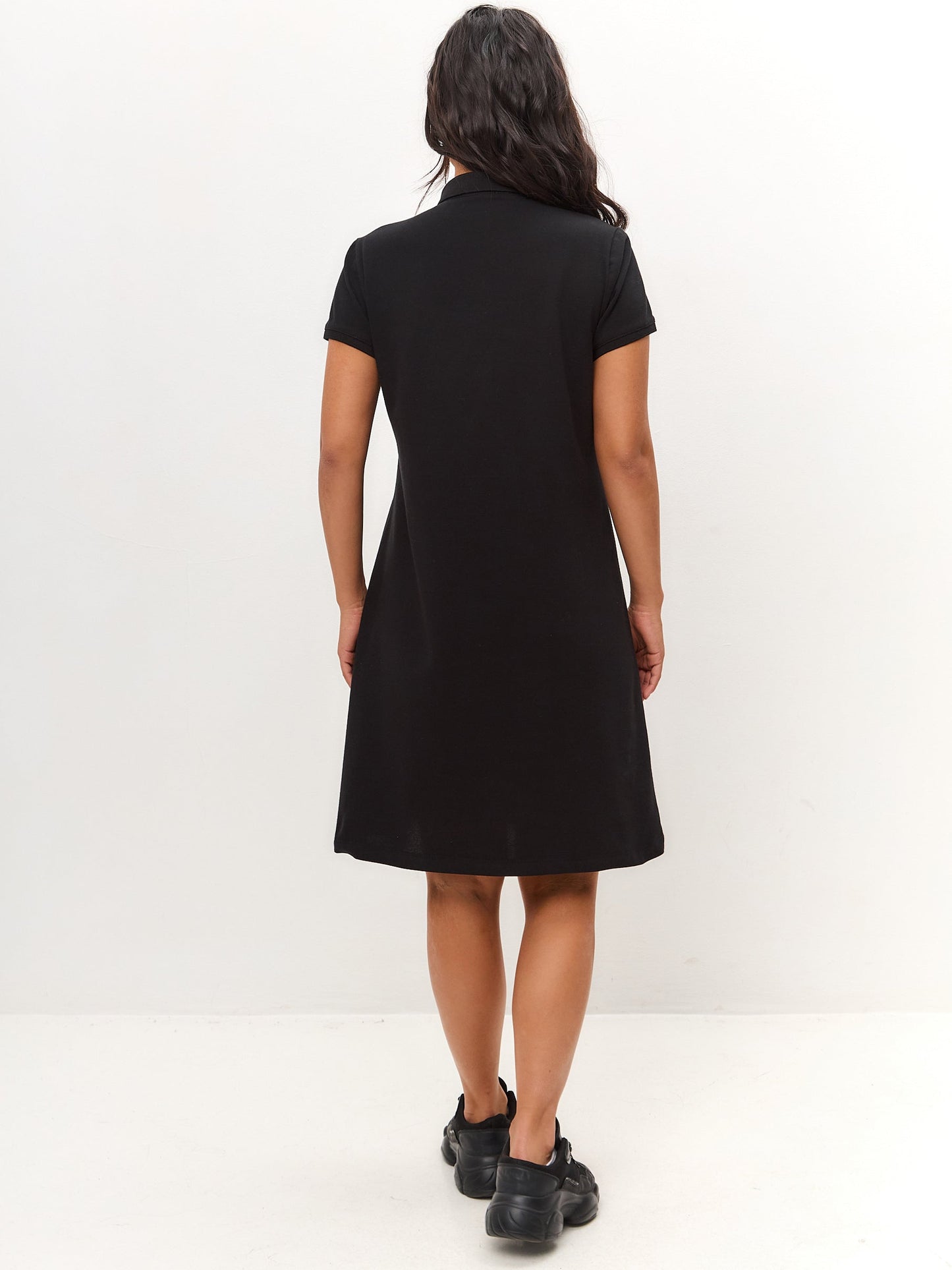 Black Polo Dress CAT - Maniita Lacitta