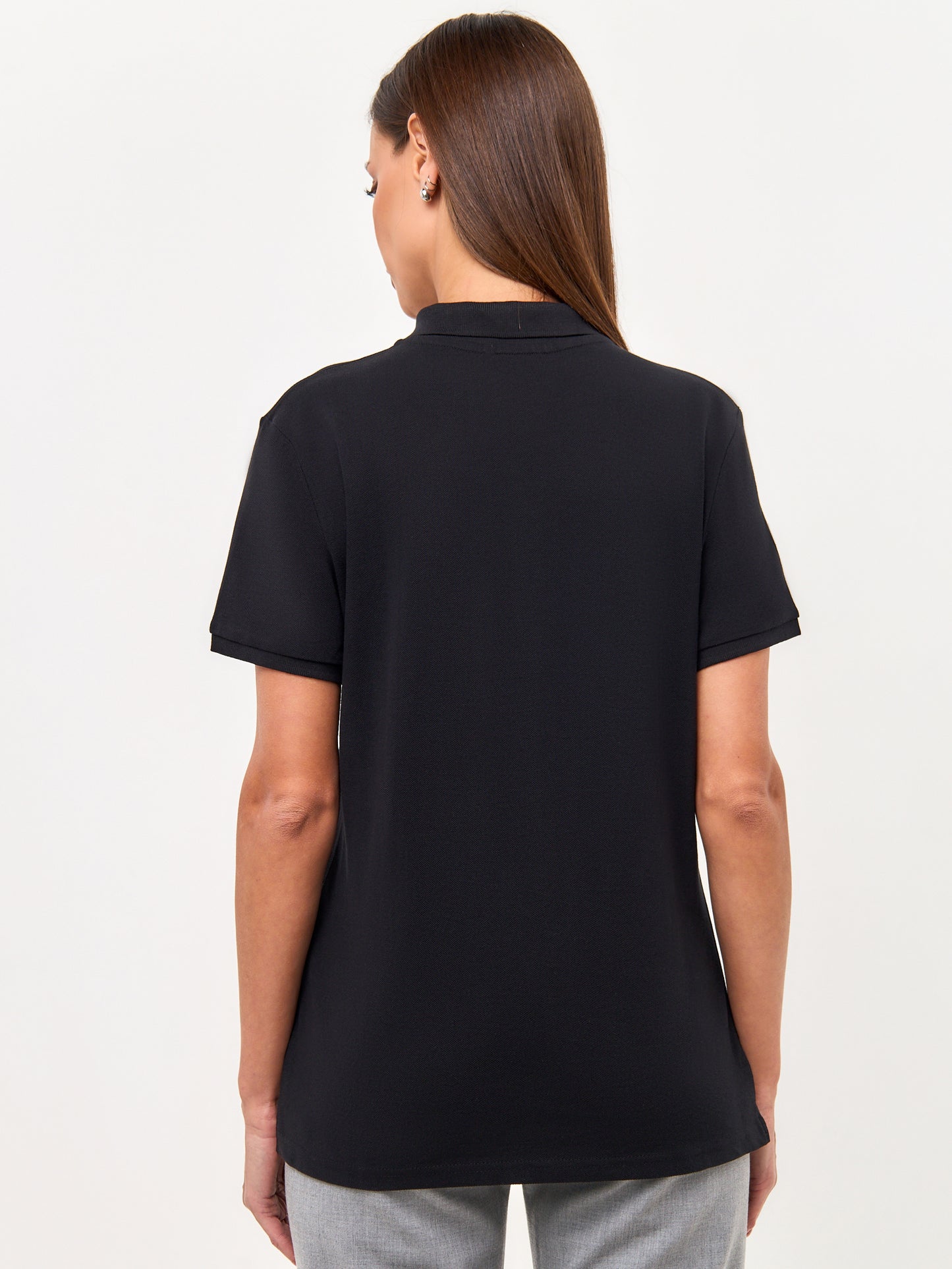 Black Polo T-shirt CAT - Maniita Lacitta