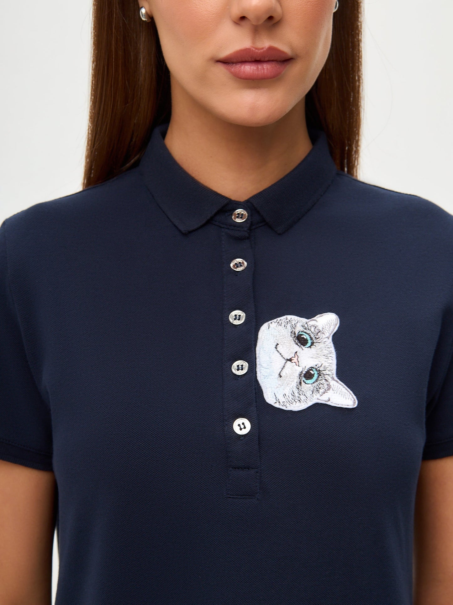 Blue Polo Dress CAT - Maniita Lacitta