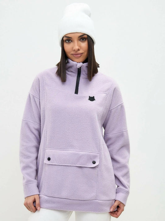 Fleece sweatshirt CATFLEES - Maniita Lacitta