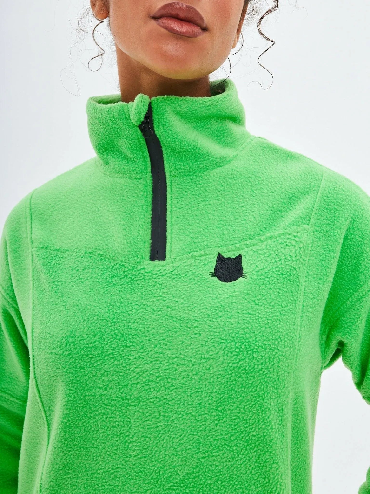 Fleece sweatshirt CATFLEES - Maniita Lacitta