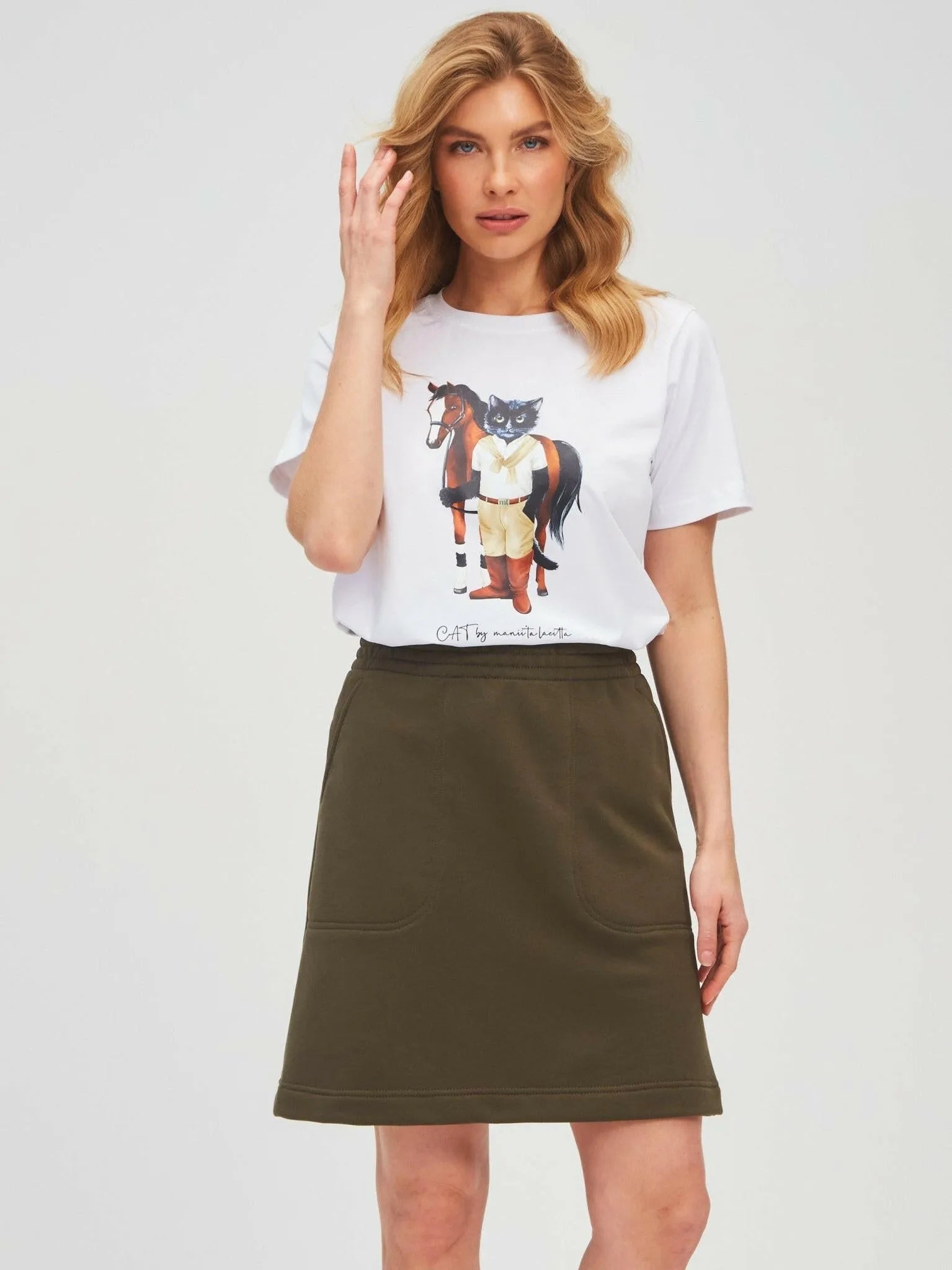 Women's skirt MINI - Maniita Lacitta