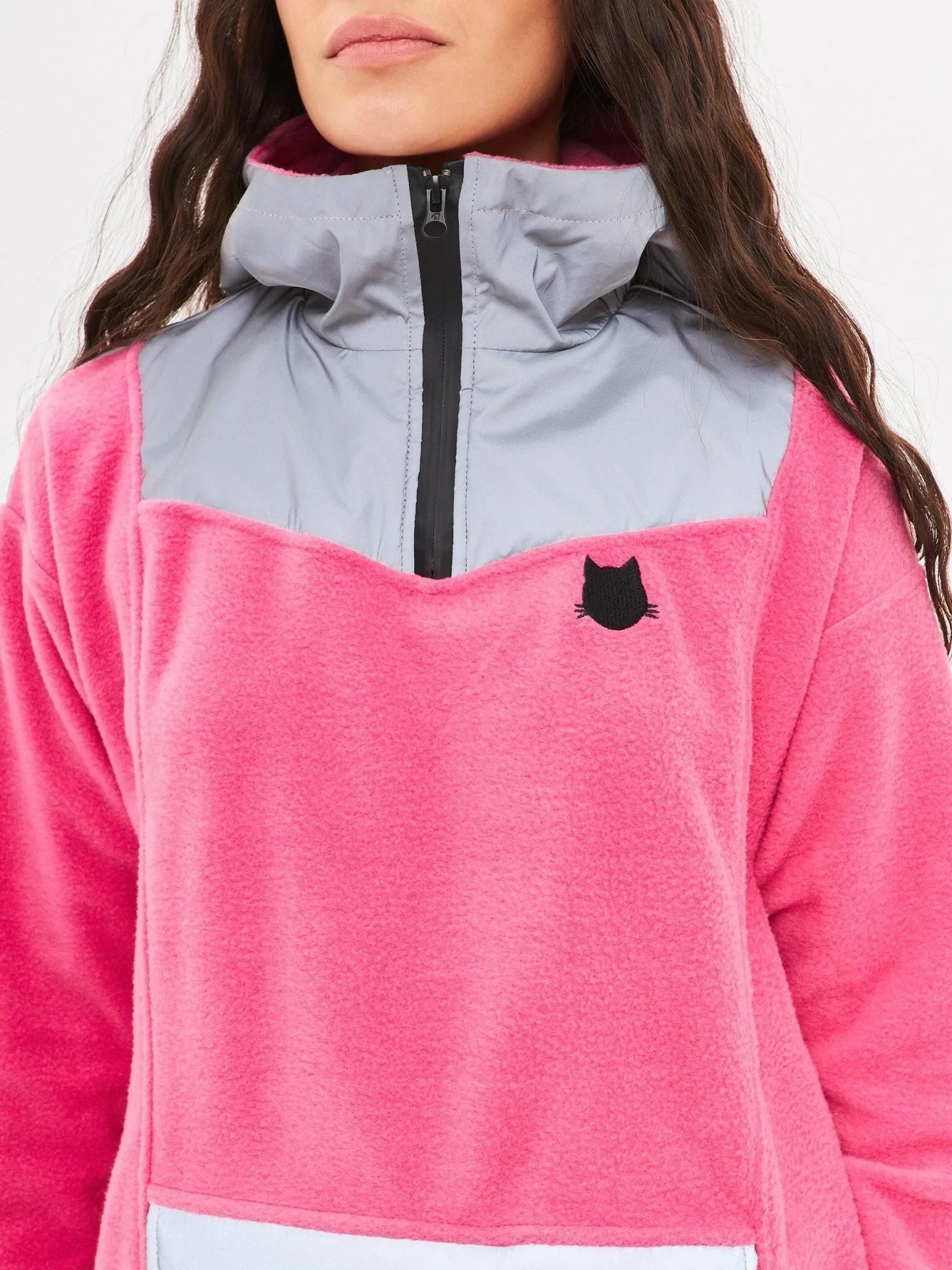 Fleece hoodie CATRAIN - Maniita Lacitta