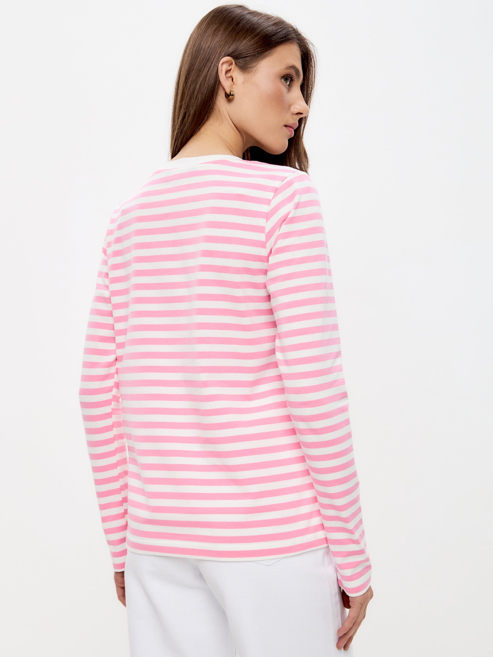 Pink Printed Longsleeve COUNTRY WHITE CAT - Maniita Lacitta