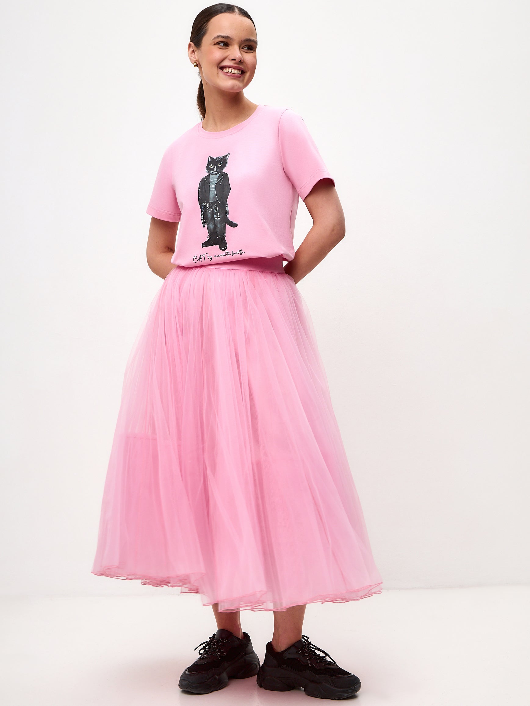 Pink tulle skirt Princess - Maniita Lacitta