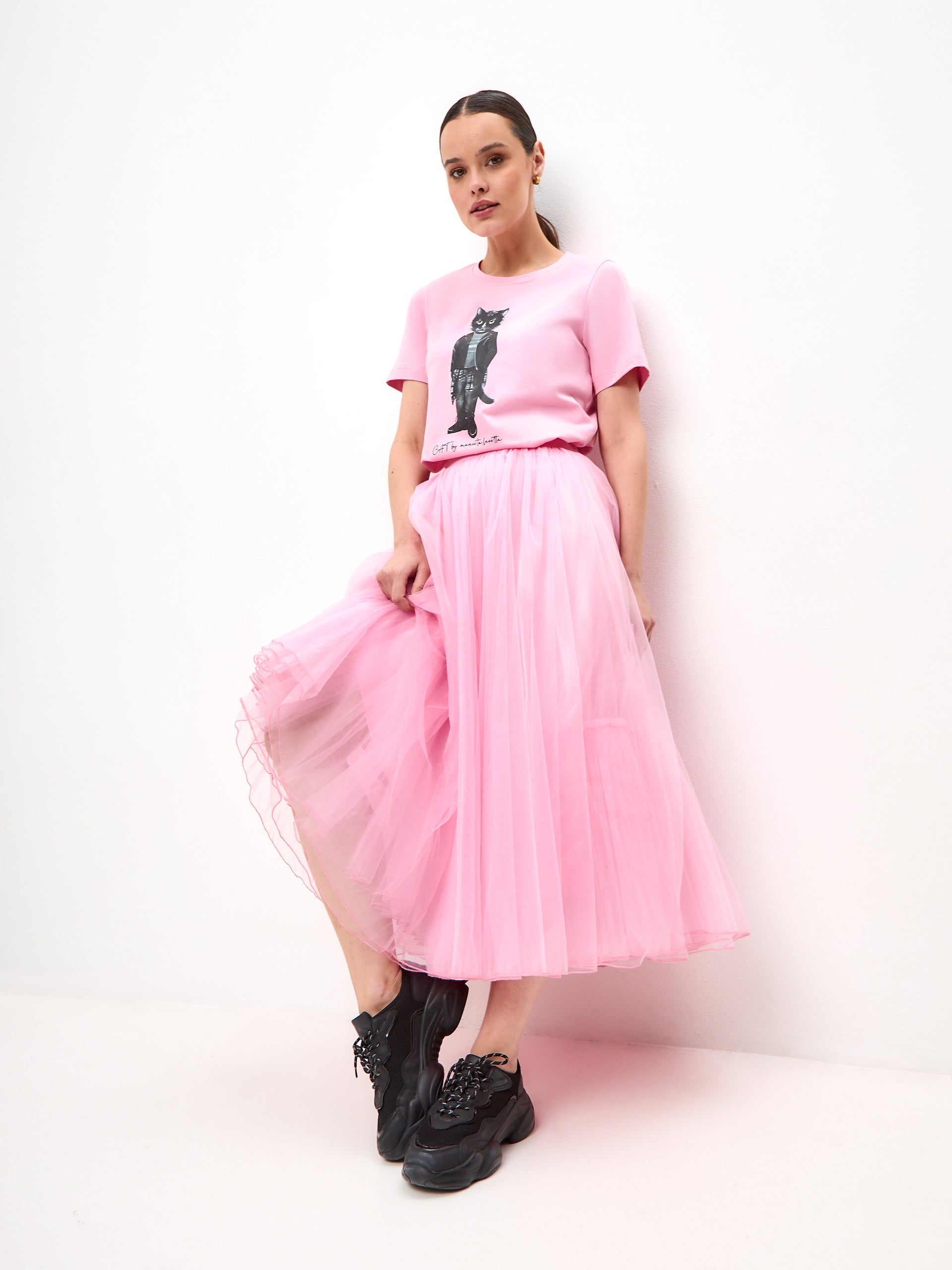 Pink tulle skirt Princess - Maniita Lacitta