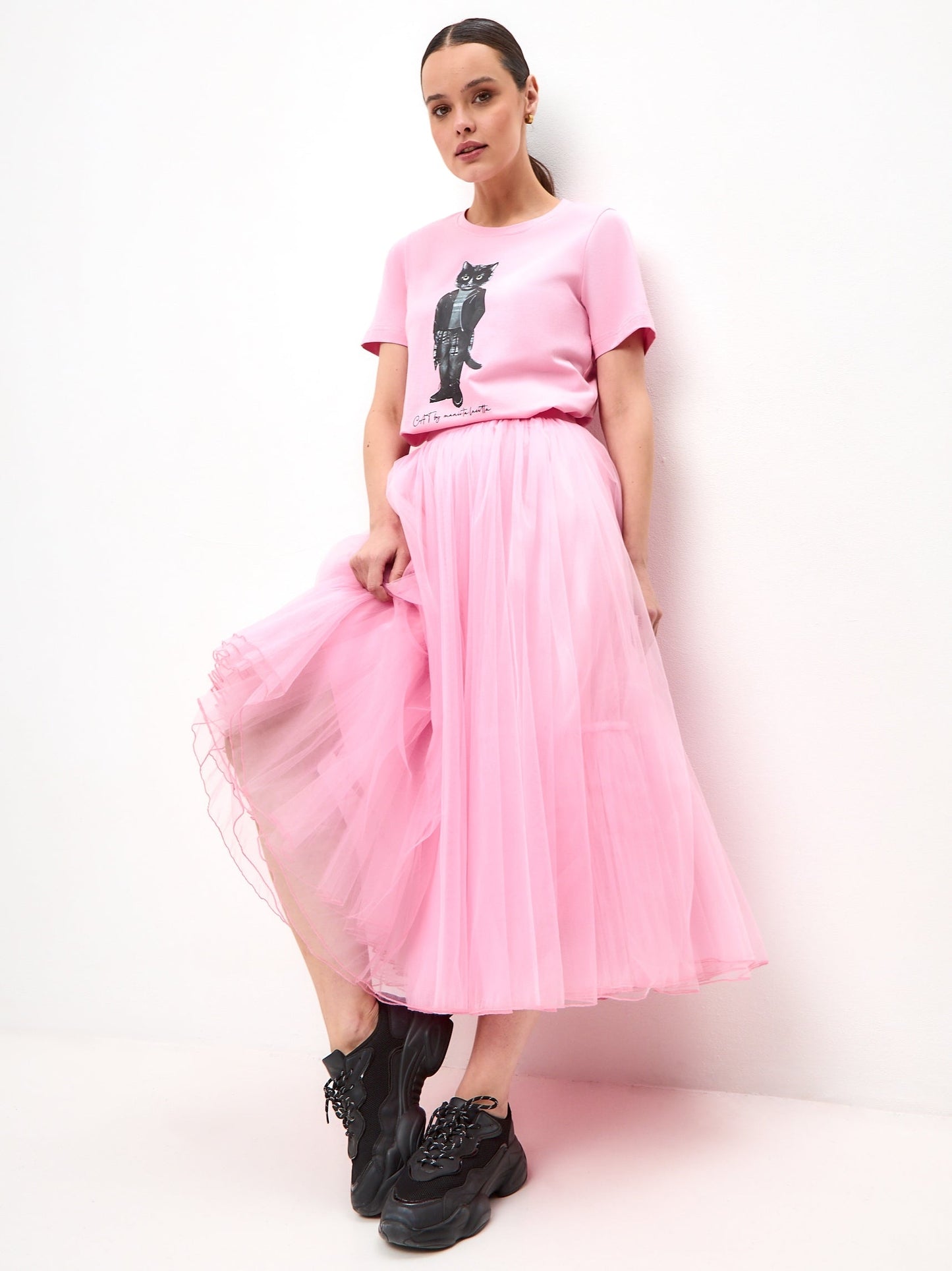 Pink tulle skirt Princess - Maniita Lacitta