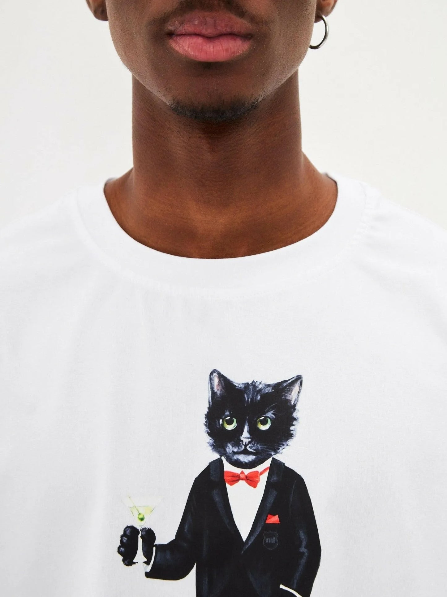 Printed T-shirt DANDY CAT - Maniita Lacitta