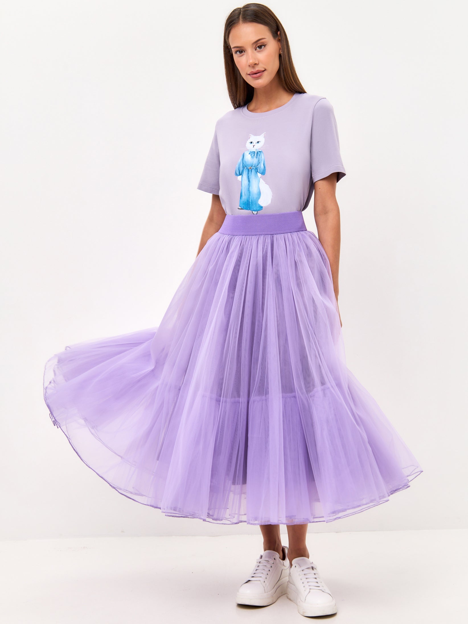 Purple tulle skirt Princess - Maniita Lacitta