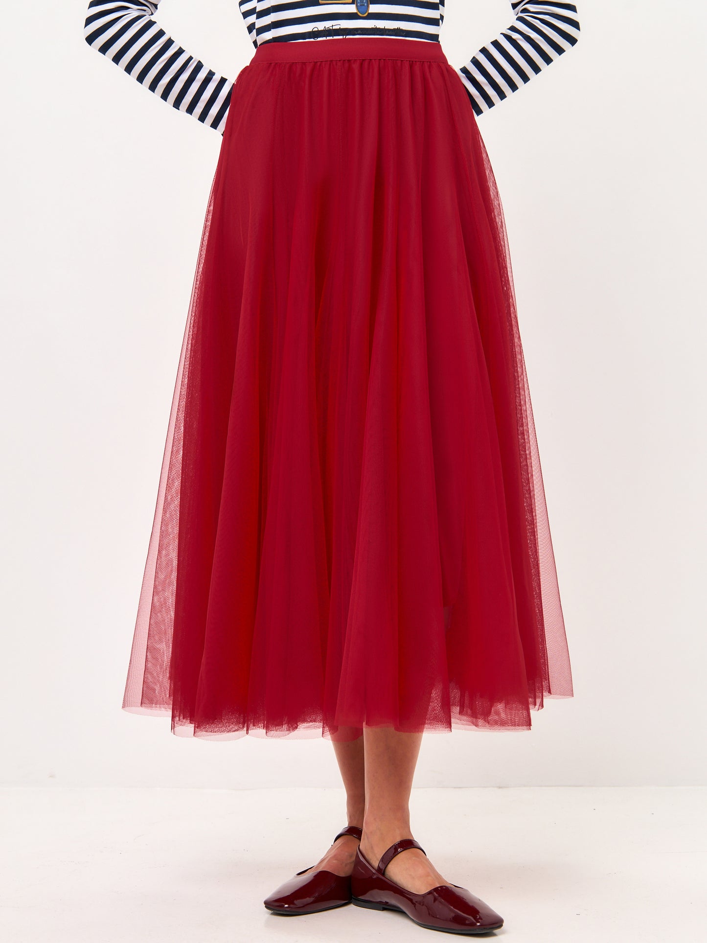 Red tulle skirt ROCKY - Maniita Lacitta