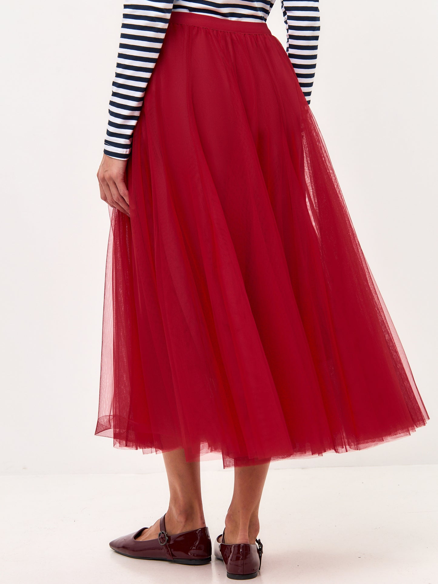 Red tulle skirt ROCKY - Maniita Lacitta