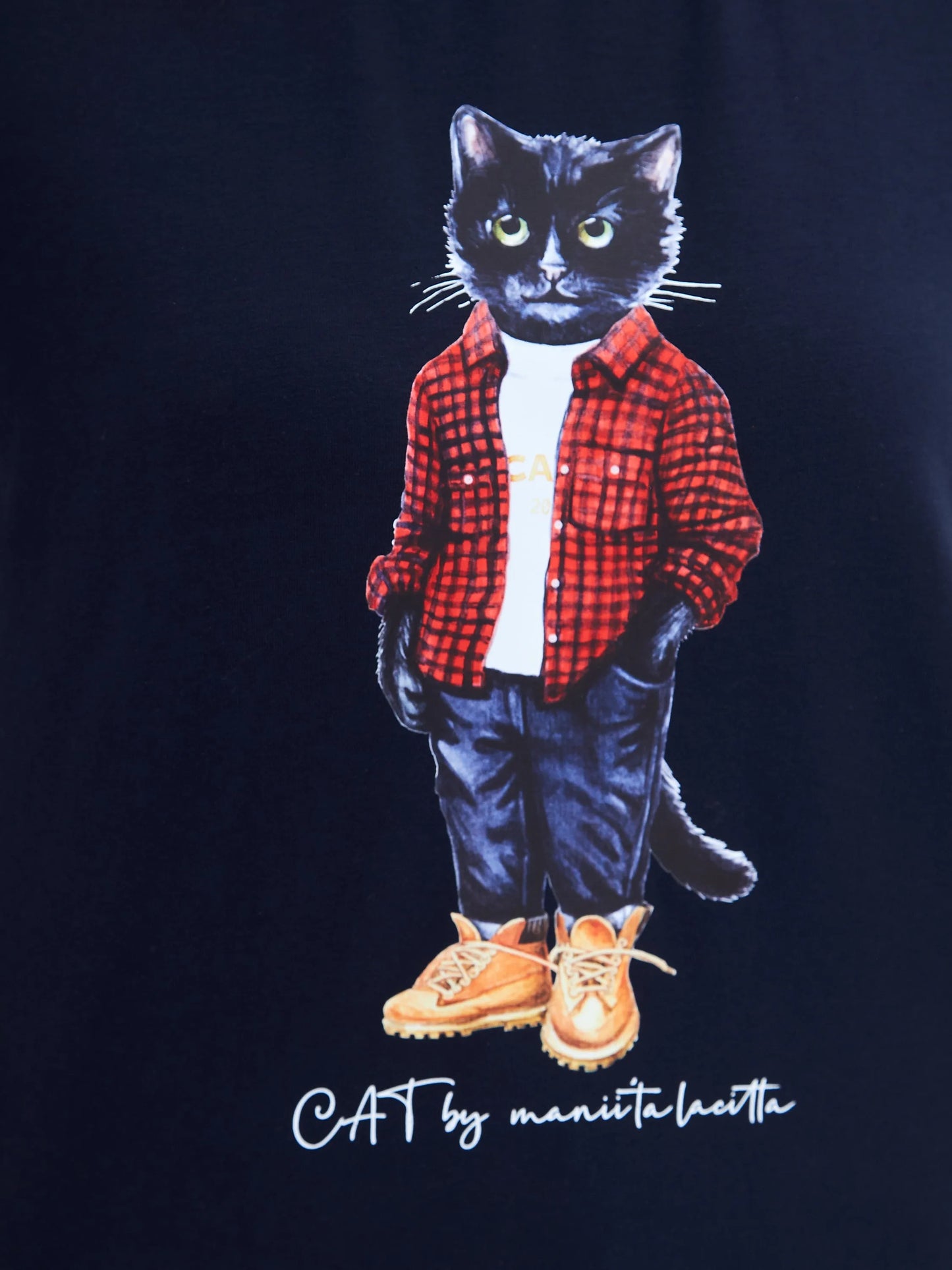 Set of Printed T-shirts COUNTRY CAT - maniita lacitta