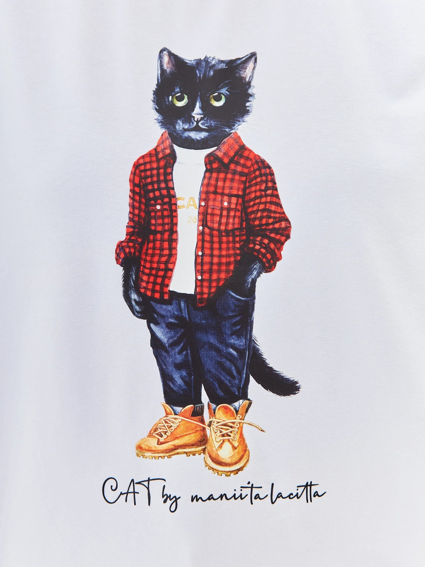 Set of Printed T-shirts COUNTRY CAT - maniita lacitta