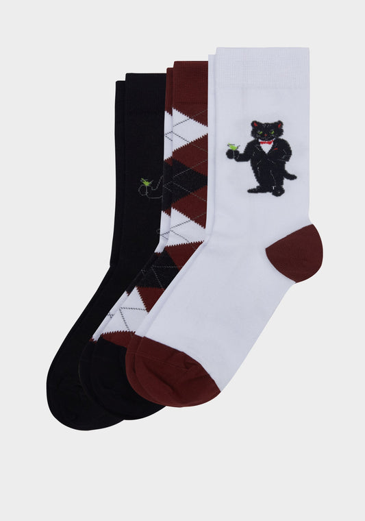 Set of socks DANDY CAT - Maniita Lacitta