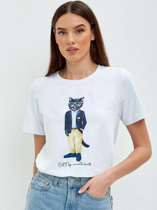 Printed T-shirt REGATTA CAT - Maniita Lacitta