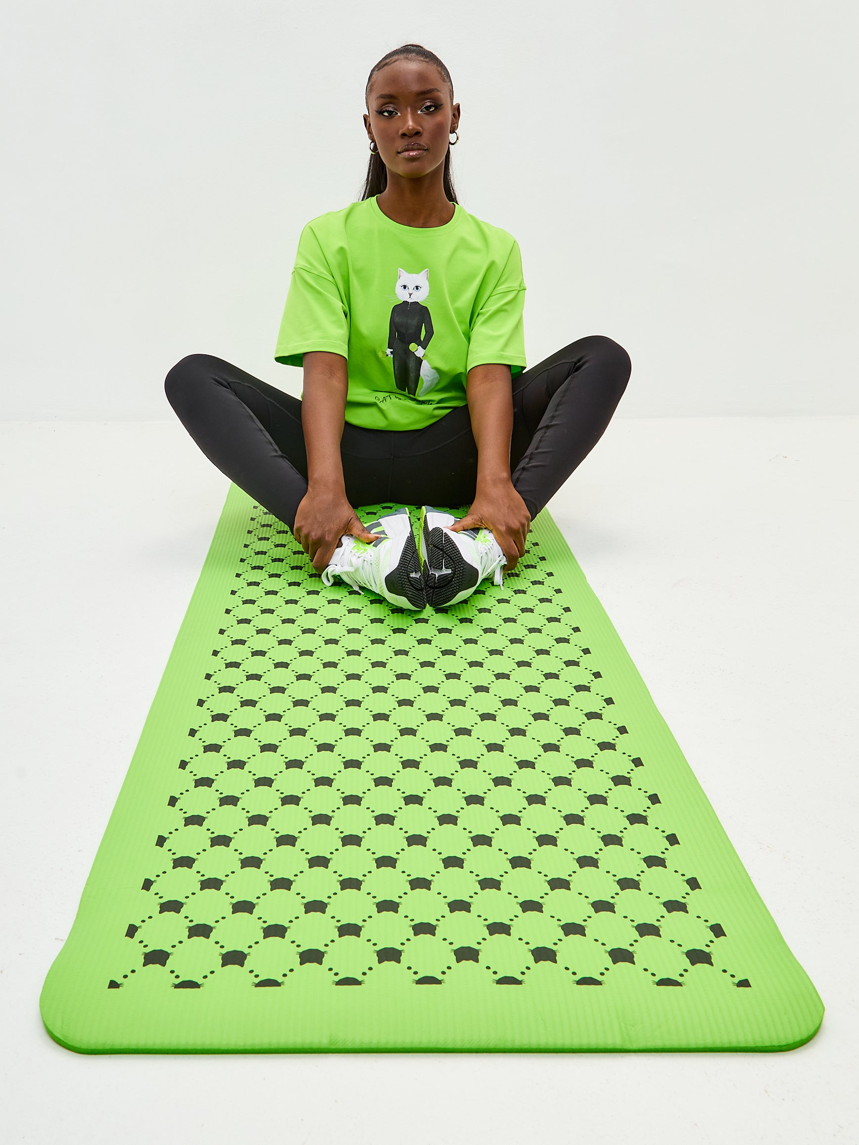 Yoga & Fitness Mat with CAT - Maniita Lacitta